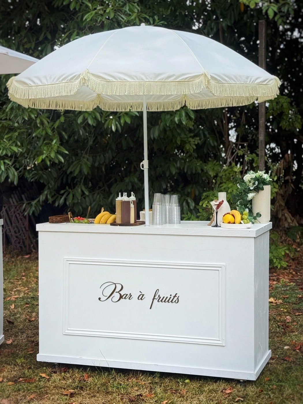 Bar à fruits Maison Z pour mariage et événement