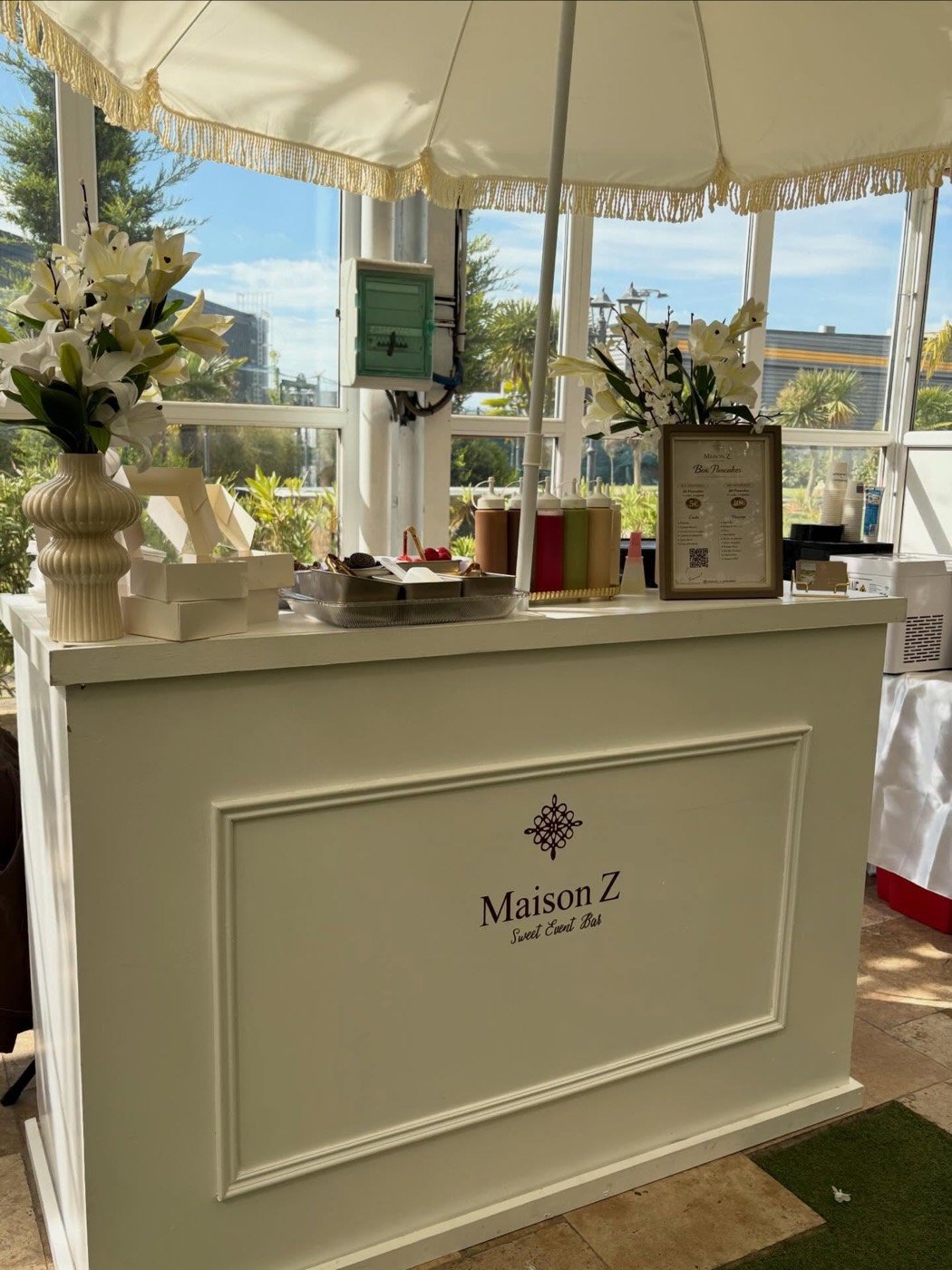 Bar Maison Z dans une salle de réception
